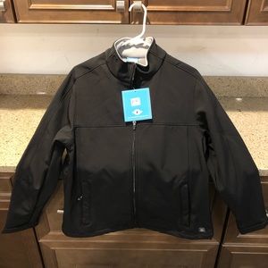 womens softshell jacket with micro fleece lining